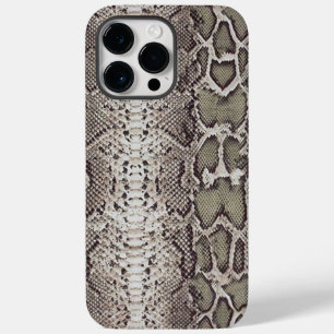 Funda Para iPhone 14 Pro Max De Case-Mate Impresión de animales de piel de serpiente