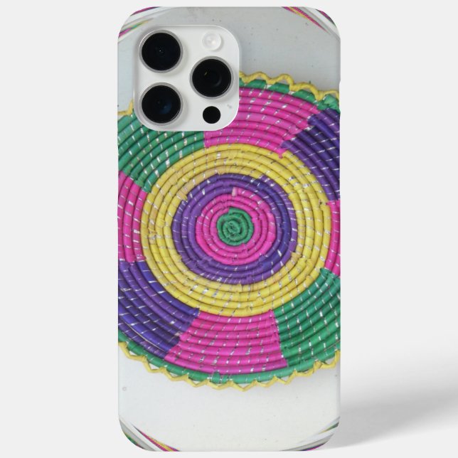 Funda De Case-Mate Para iPhone Impresión de arte con remolinos (Reverso )