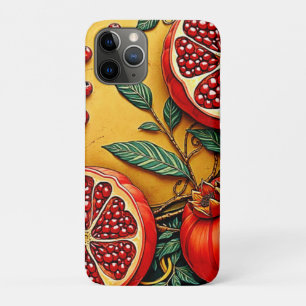Funda Para iPhone 11 Pro Impresión de arte de elegancia granada