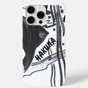 Funda Para iPhone 15 Pro Max Impresión de arte de pescado de Hakuna Matata