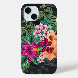 Funda Para iPhone 15 Impresión de camiseta de Aloha con estuche para te