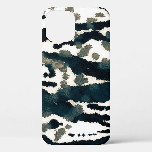 Funda De Case-Mate Para iPhone Impresión de cebra de edad avanzada. Impresión de  (Reverso )