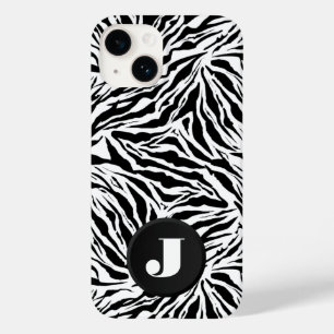 Funda Para iPhone 14 De Case-Mate Impresión de cebra monograma