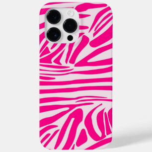 Funda Para iPhone 14 Pro Max De Case-Mate Impresión de cebra rosa