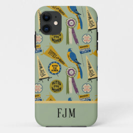 Funda Para iPhone 11 Impresión de colección de memorabilia de movimient