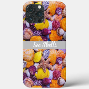 Funda Para iPhone 13 Pro Max Impresión de conchas marinas