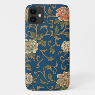 Funda Para iPhone 11 Impresión de crisantemo japonés vintage