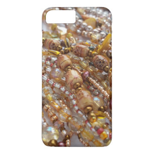 Funda Para iPhone 8 Plus/7 Plus Impresión de cuentas de tonos de tierra
