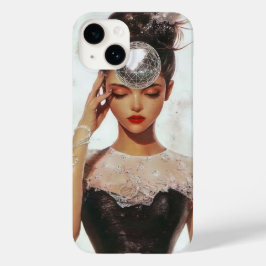Funda Para iPhone 14 De Case-Mate Impresión de glamour y disco | Arte de moda elegan