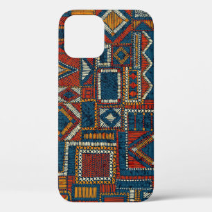 Funda Para iPhone 12 Impresión de imagen con barniz de estilo de mosaic