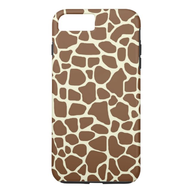 Funda De Case-Mate Para iPhone Impresión de jirafa (Reverso)