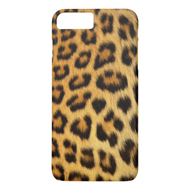 Funda De Case-Mate Para iPhone Impresión de leopardo (Reverso)