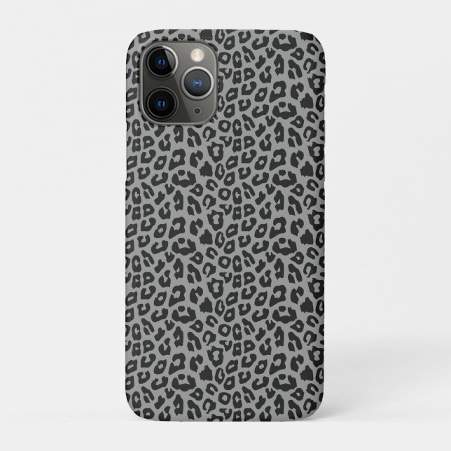 Funda De Case-Mate Para iPhone Impresión de leopardo (Reverso)