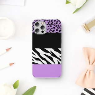 Funda Para iPhone 11 Impresión de leopardo, impresión de cebra, impresi