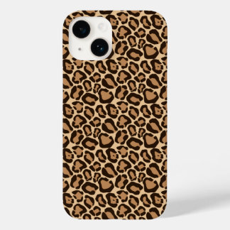 Funda Para iPhone 14 De Case-Mate Impresión de leopardo marrón