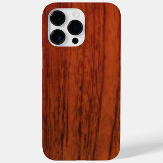 Funda Para iPhone 14 Pro Max De Case-Mate Impresión de madera de caoba