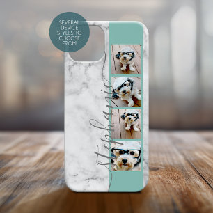 Funda Para iPhone 14 De Case-Mate Impresión de mármol falso - 4 fotos Fuente manuscr