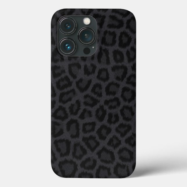 Funda De Case-Mate Para iPhone Impresión de pantera negra (Reverso )