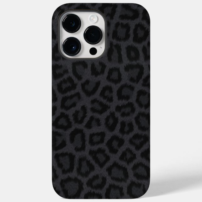 Funda De Case-Mate Para iPhone Impresión de pantera negra (Reverso )