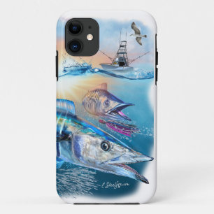 Funda Para iPhone 11 Impresión de pesca Wahoo en tu teléfono