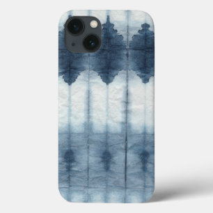 Funda Para iPhone 13 Impresión de Shibori Indigio