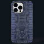 Funda Para iPhone 14 Pro Max De Case-Mate Impresión de textura de ligador de cobalto<br><div class="desc">Este estuche para iPhone cuenta con una impresionante impresión de cuero en caimán azul, añadiendo un toque de lujo y estilo a tu equipo. El diseño de la huella animal es a la vez de moda y único, lo que lo convierte en un accesorio destacado. Creado por Looly Elzayat, este...</div>