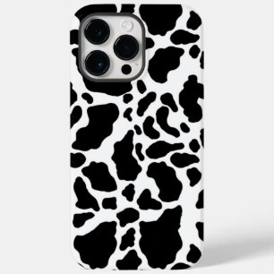 Funda Para iPhone 14 Pro Max De Case-Mate Impresión de vaca en blanco y negro