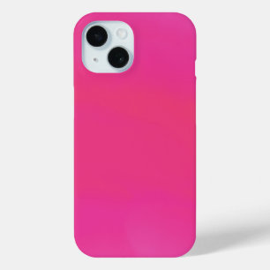 Funda Para iPhone 15 Impresión digital de giro rosado