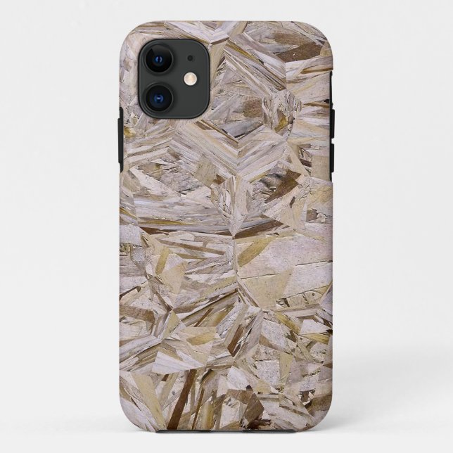 Funda De Case-Mate Para iPhone Impresión en madera de contrachapado Super Duper G (Reverso)