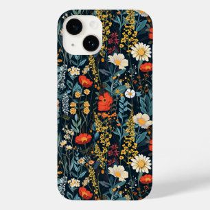 Funda Para iPhone 14 De Case-Mate Impresión floral de primavera bohemia