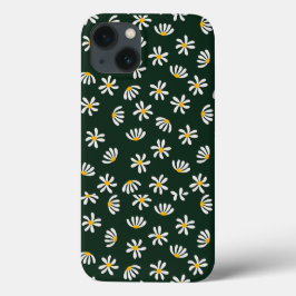 Funda Para iPhone 13 Impresión floral elegante | Arte mural botánico | 