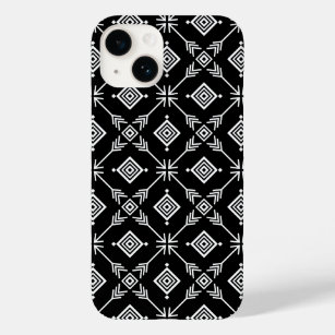 Funda Para iPhone 14 De Case-Mate Impresión tribal de flecha negra y blanca