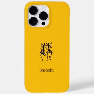Funda Para iPhone 14 Pro Max De Case-Mate Impresionante celebración del Naranja Girly