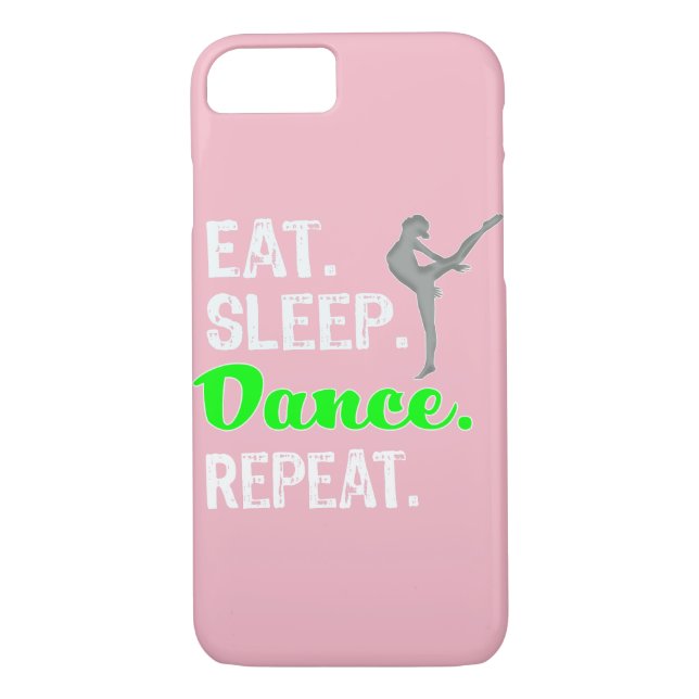 Funda De Case-Mate Para iPhone Impresionante coma el regalo de la repetición de (Reverso)