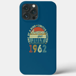 Funda Para iPhone 13 Pro Max Impresionante desde julio de 1962 60 años 60º