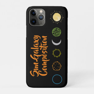 Funda Para iPhone 11 Pro Impresionante diseño de la combinación de galaxia