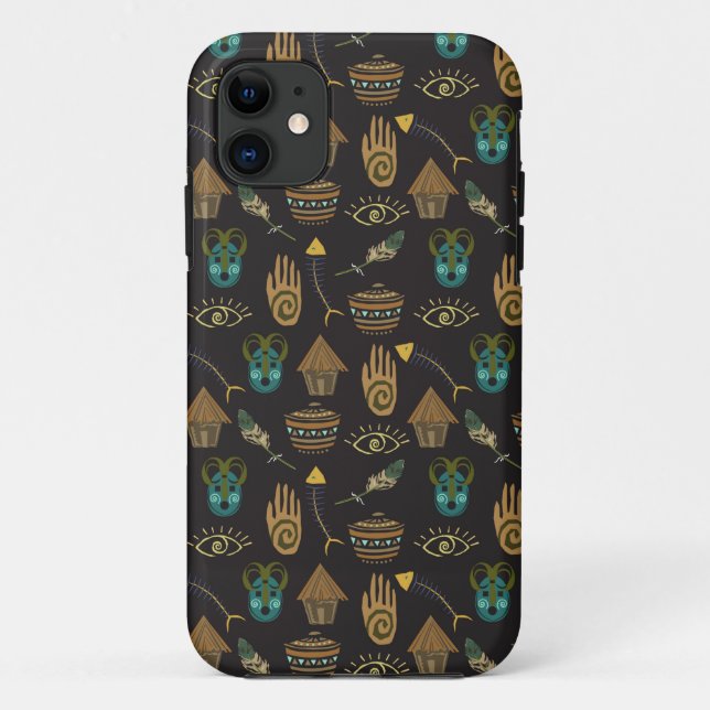 Funda De Case-Mate Para iPhone Impresionante patrón floral (Reverso)