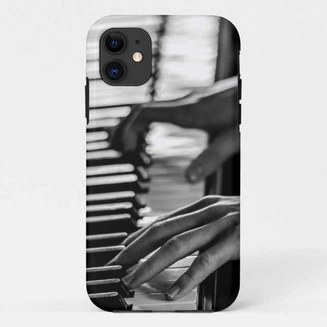 Funda De Case-Mate Para iPhone Impresionante piano (Reverso)