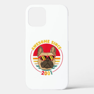 Funda Para iPhone 12 Impresionante regalo de Bulldog francés para 2001 