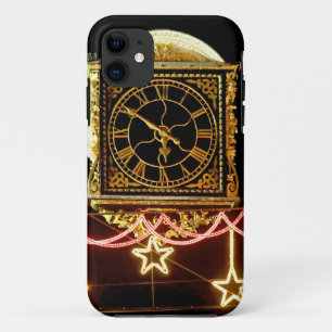 Funda Para iPhone 11 Impresionante reloj en Navidad