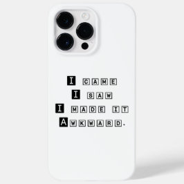 Funda Para iPhone 14 Pro Max De Case-Mate Impresionante tipografía a la moda y torpe obrero