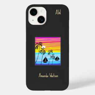 Funda Para iPhone 14 De Case-Mate Impresionante velero tropical
