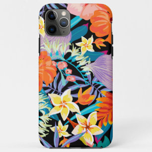 Funda Para iPhone 11 Pro Max Impresionantes flores exóticas
