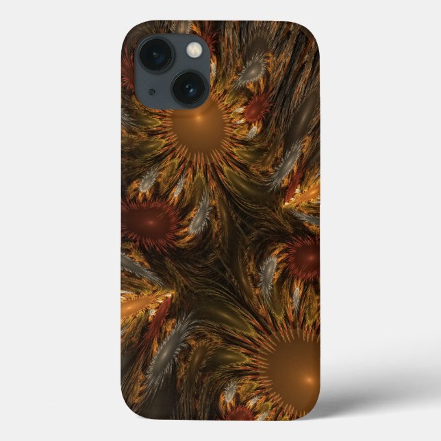 Funda De Case-Mate Para iPhone Impresiones de girasol (Reverso)