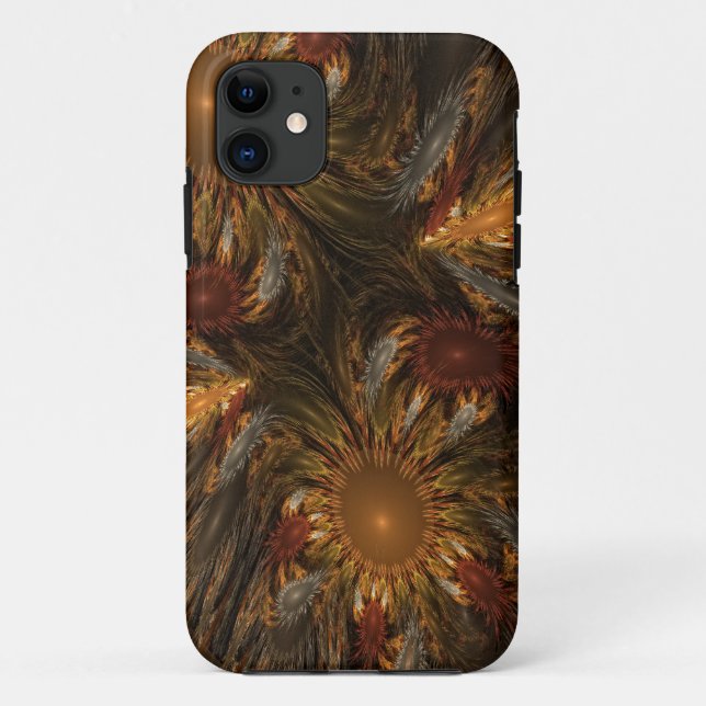 Funda De Case-Mate Para iPhone Impresiones de girasol (Reverso)