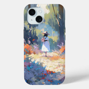 Funda Para iPhone 15 Impresionismo por el enemigo de los bosques