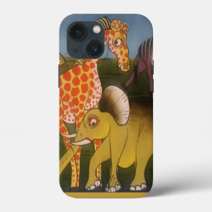 Funda Para iPhone 13 Mini Imprimir arte de trío africano