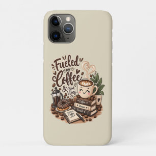 Funda Para iPhone 11 Pro Impulsado por Café y Buenos Sentimientos – Adicto