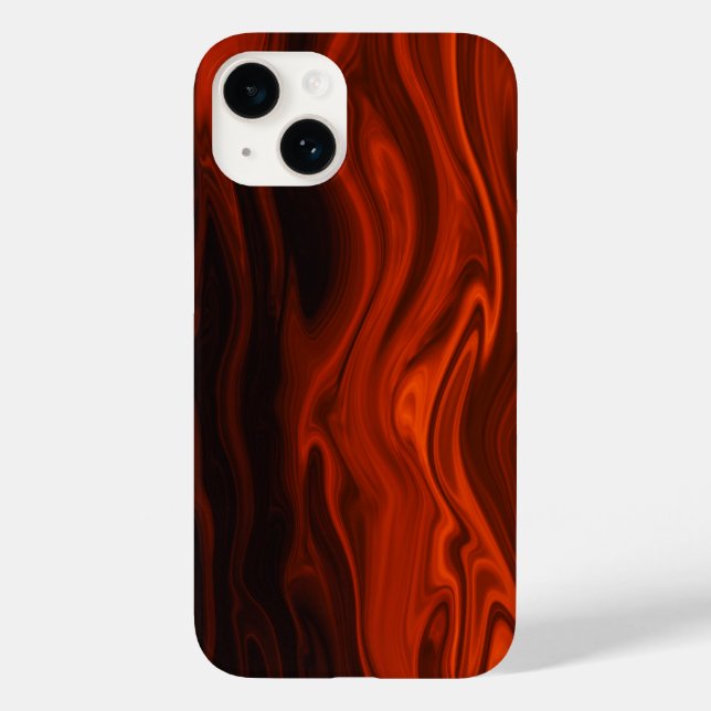 Funda De Case-Mate Para iPhone Incendio líquido por Shirley Taylor (Reverso )