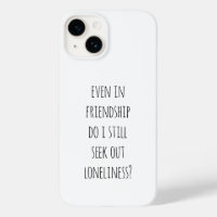 Incluso en estuche para iPhone de amistad